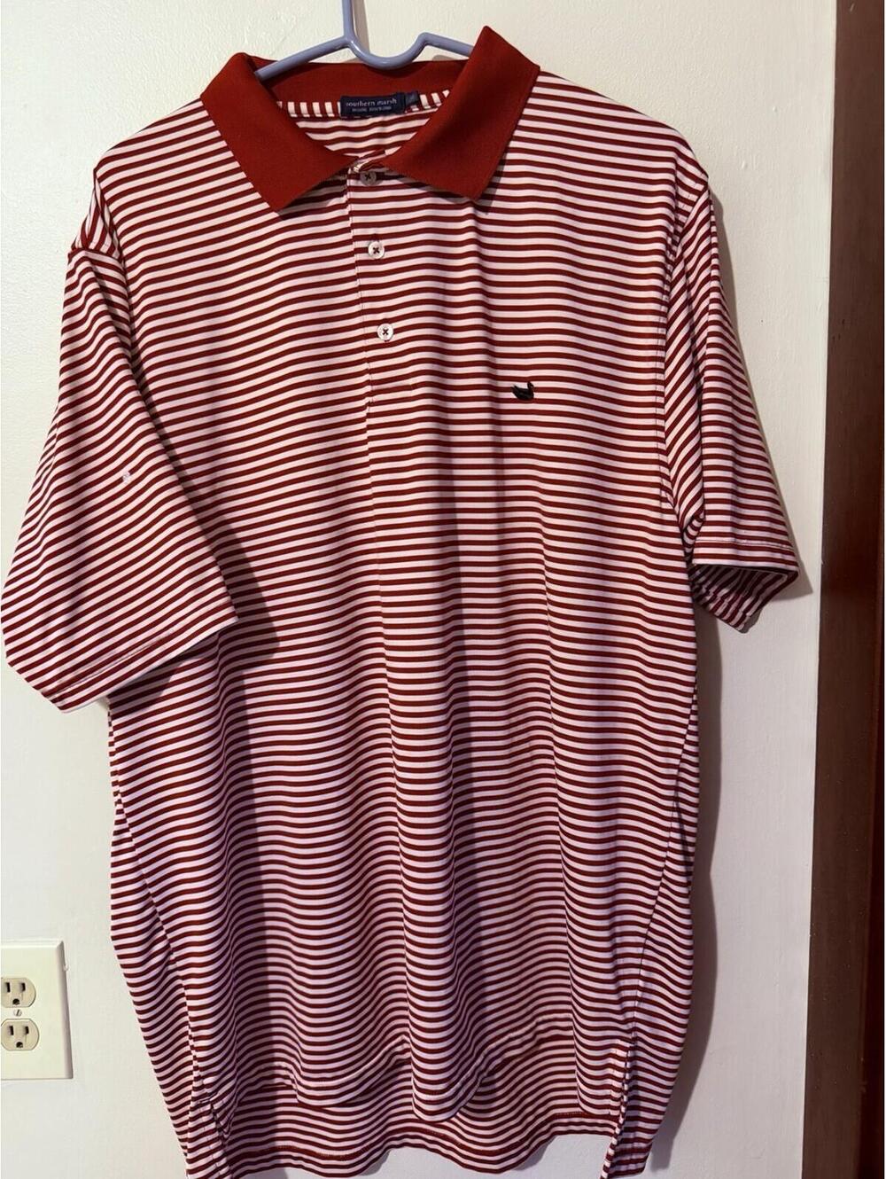 XL - Men - Southern Marsh Striped Polo